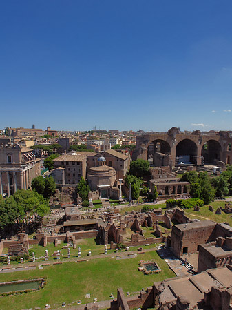 Foto Blick auf das Forum Romanum