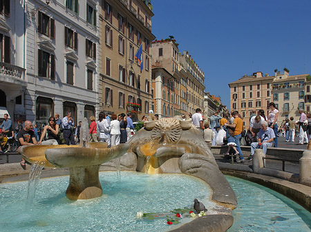 Foto Barcaccia Brunnen