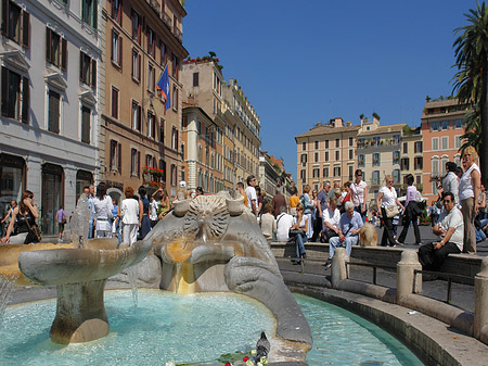 Foto Barcaccia Brunnen